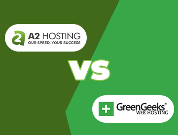 A2 Hosting vs GreenGeeks Blog