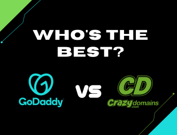 Which is best? GoDaddy versus Crazy Domains