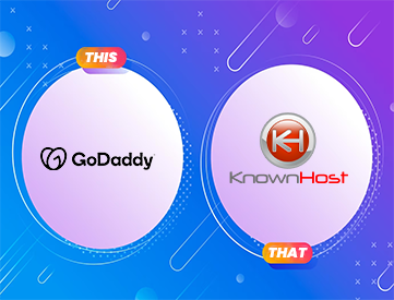 KnownHost versus GoDaddy