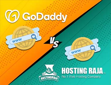GoDaddy vs HostingRaja