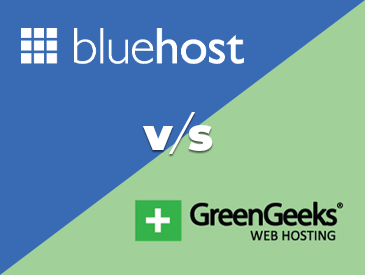 Difference in between Bluehost vs GreenGeeks